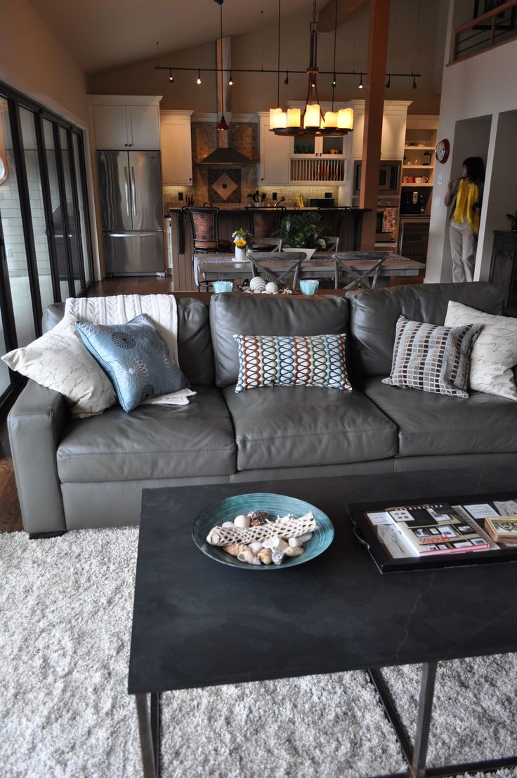 Grey Sofa Living Room Decor